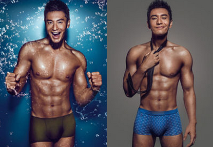 光着身子的男人