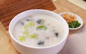 喝粥
