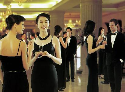 参加宴会