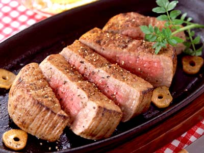 吃牛肉