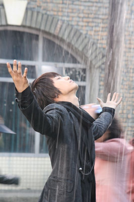 淋雨