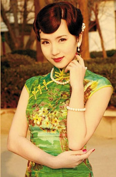 穿旗袍