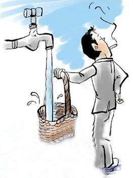 打水