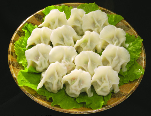 孕妇吃饺子