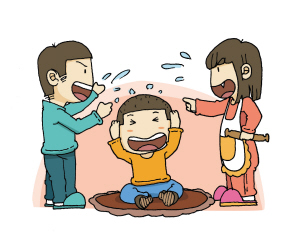父母吵架 爸妈吵架